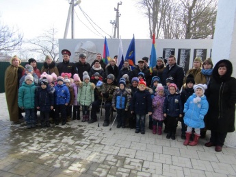 Митинг Дню освобождения Тимашевского  района и хутора Ленинского  от фашистской оккупантов